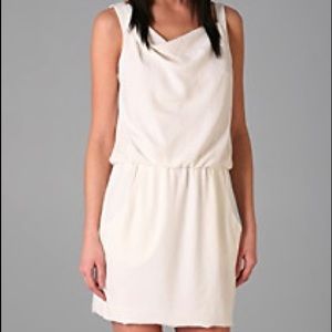 Theory Jaylyn dress in ivory. Size 4. NWT